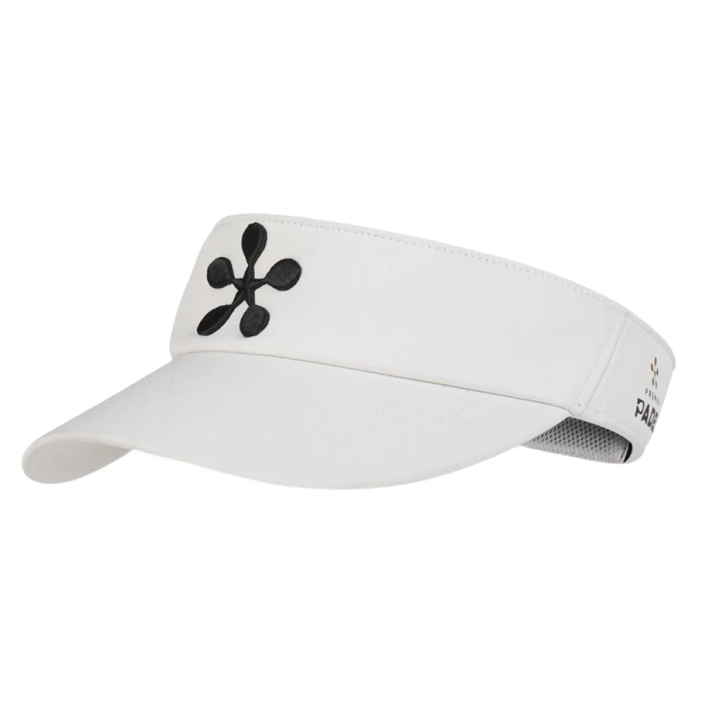 Bullpadel BPV-PMR2606 Premier White – Women's Padel Visor - image 1