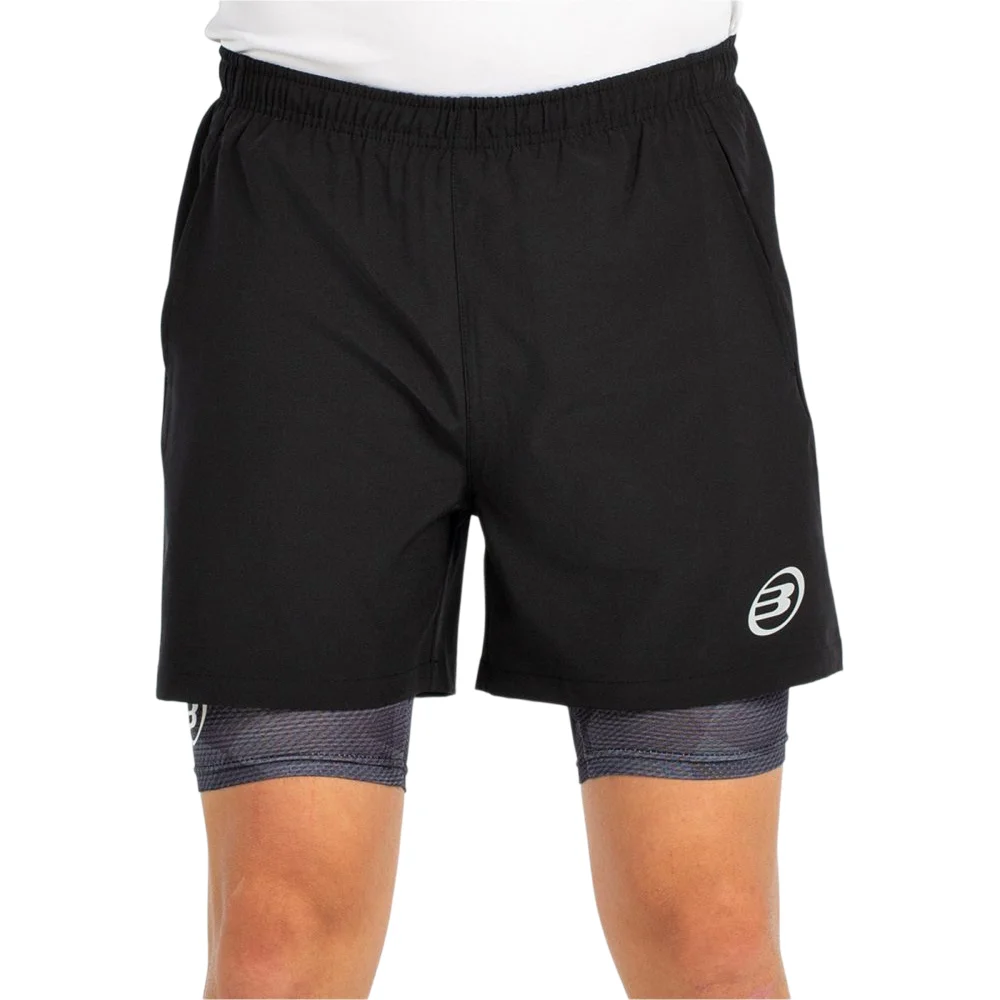 Bullpadel Manzan Black Shorts – Master Line Collection - image 2
