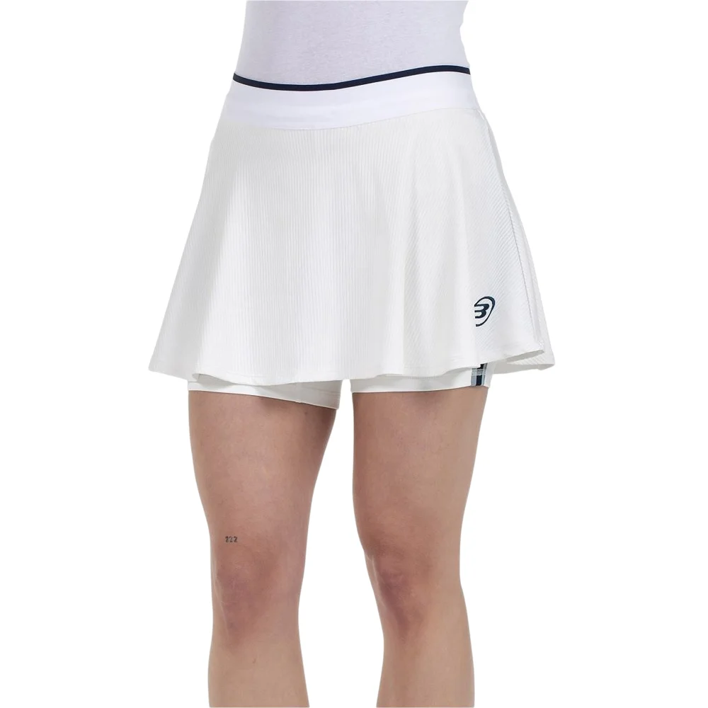 Bullpadel Tajar White Padel Skirt – 2026 Collection - image 1