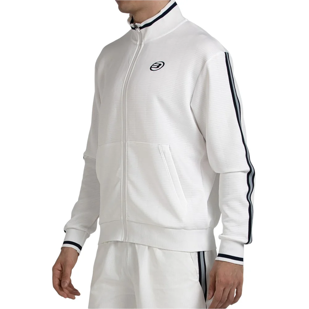 Bullpadel Tozo White Technical Sweatshirt – 2026 Collection - image 3