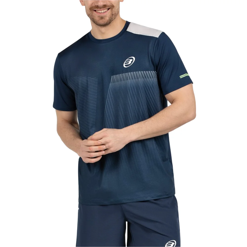 Bullpadel Motril Navy blue T-shirt – Master 2026 Collection - image 2