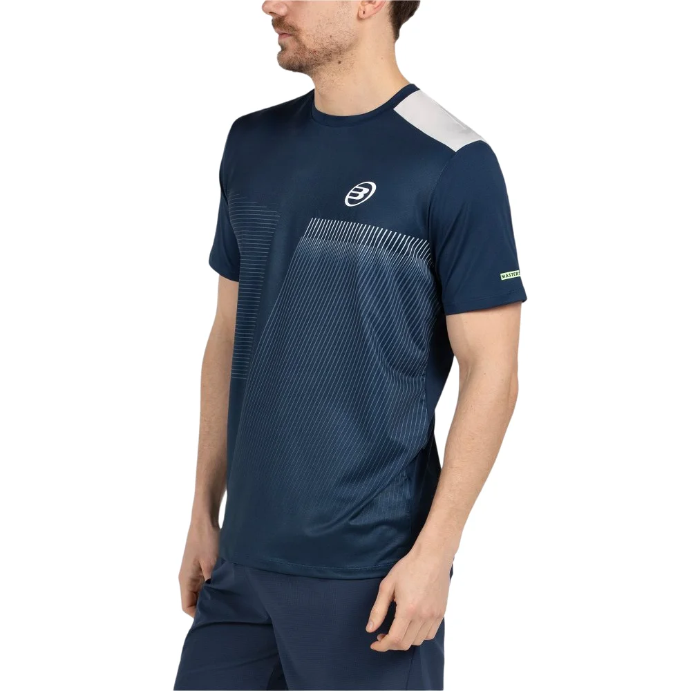 Bullpadel Motril Navy blue T-shirt – Master 2026 Collection - image 3