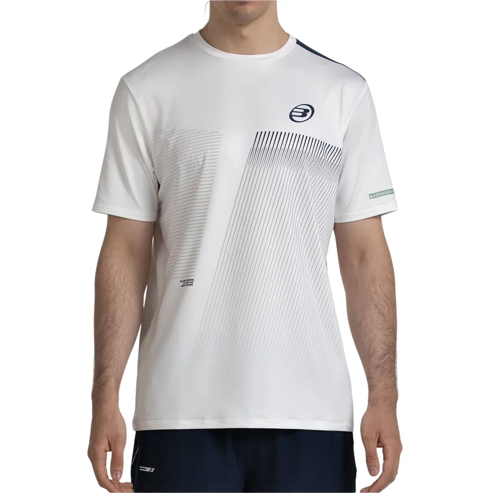 Bullpadel Motril White T-shirt – Master 2026 Collection - image 1