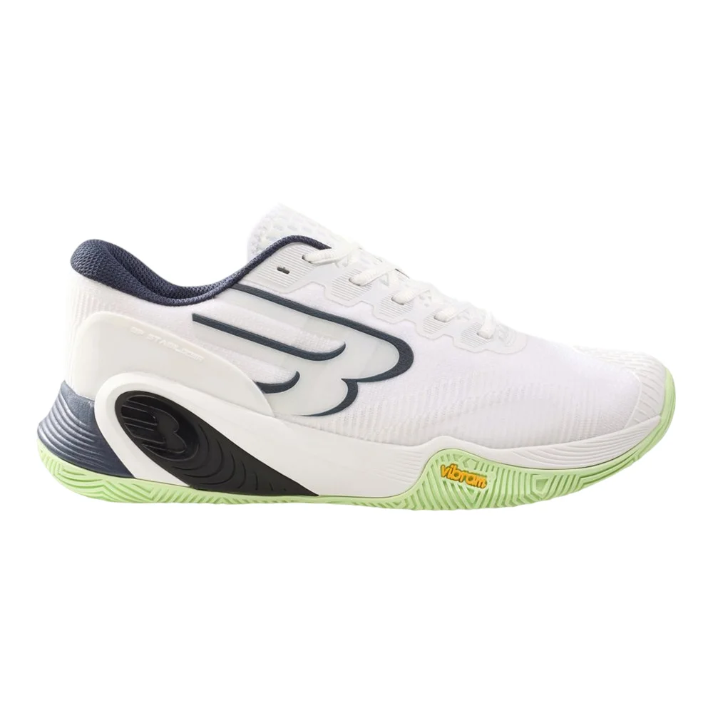 Paquito Navarro Bullpadel Hack Vibram 26V Men White — professional padel footwear - image 1