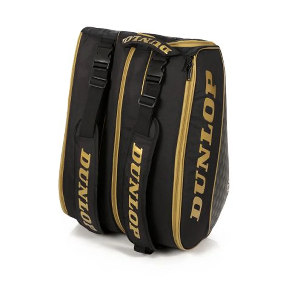 Dunlop Racket Bag Elite Black Gold Moyano – bolsa de padel com compartimento térmico - imagem 3