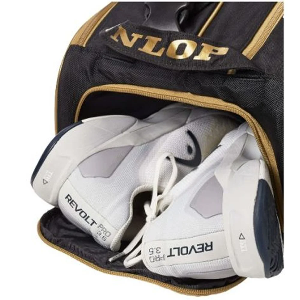 Dunlop Racket Bag Elite Black Gold Moyano – bolsa de padel com compartimento térmico - imagem 5