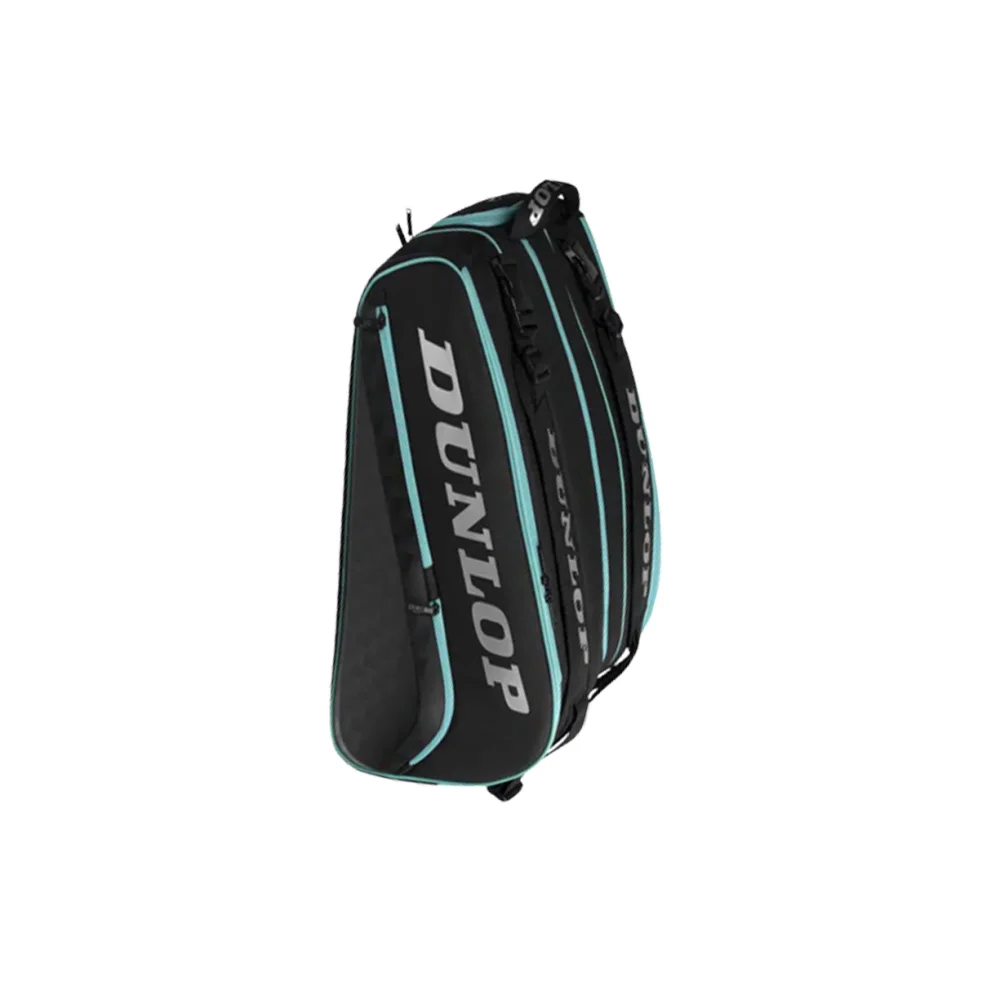 Dunlop Racket Bag Elite Black Petrol Green — mala desportiva premium para padel - imagem 3