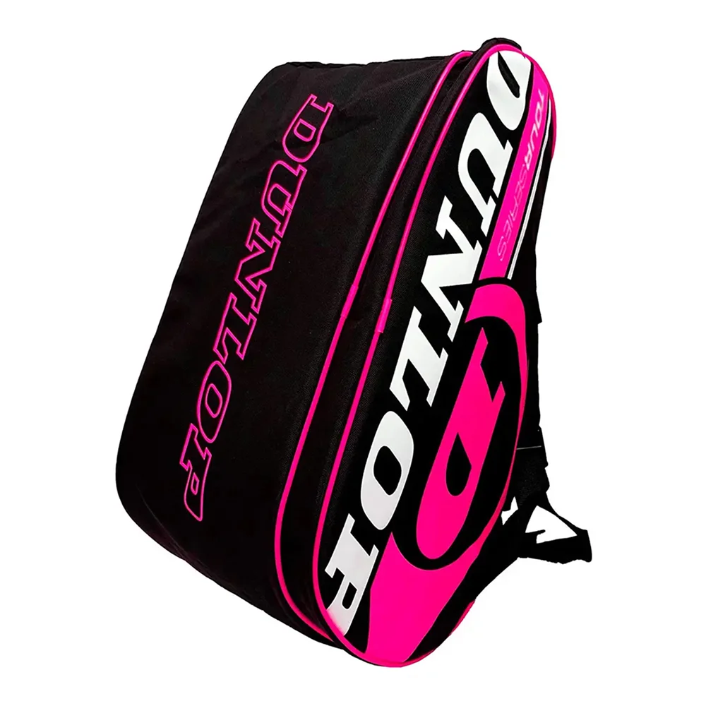 Dunlop Sports Bag Tour Intro Black Pink — stylish medium padel sports bag - image 2