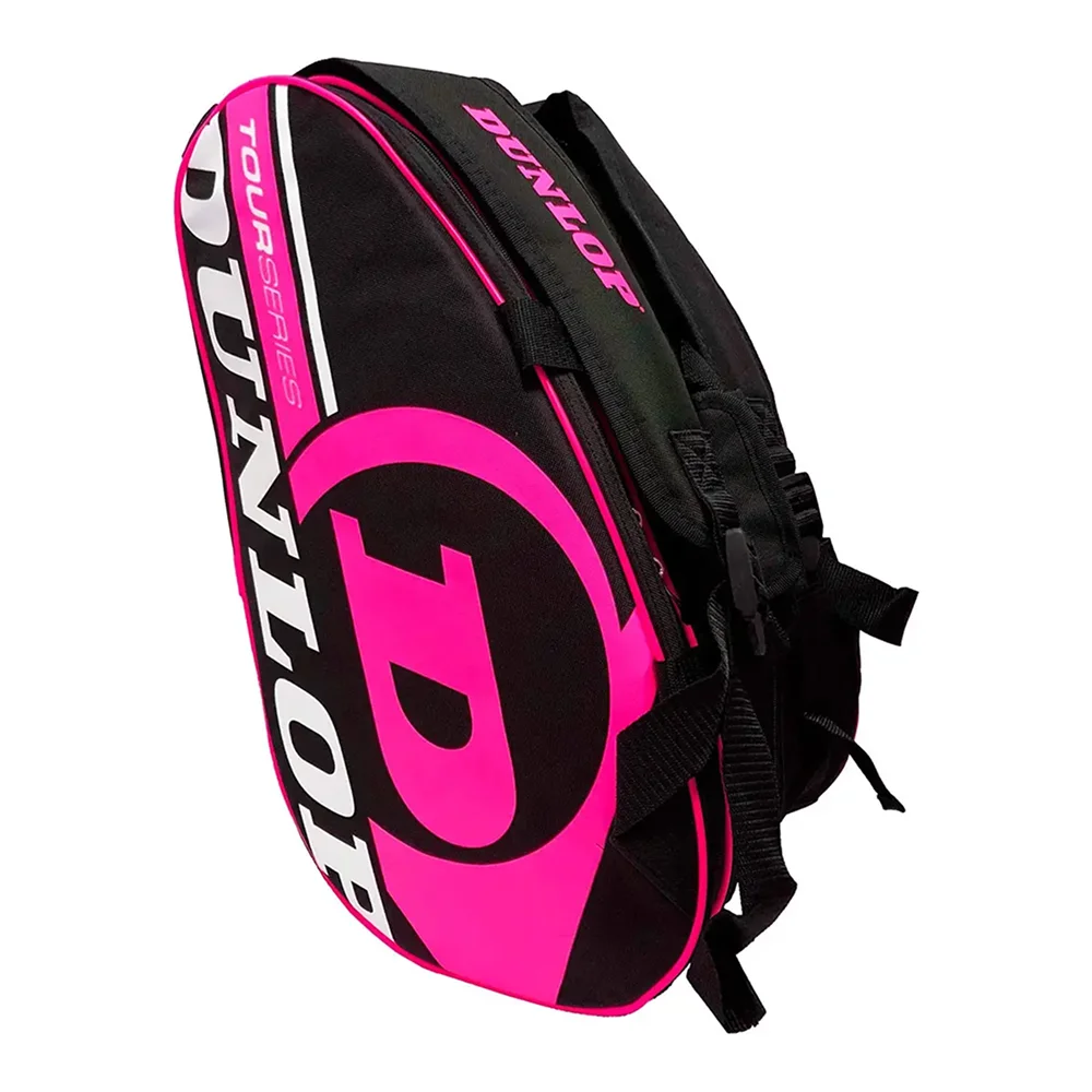 Dunlop Sports Bag Tour Intro Black Pink — stylish medium padel sports bag - image 4
