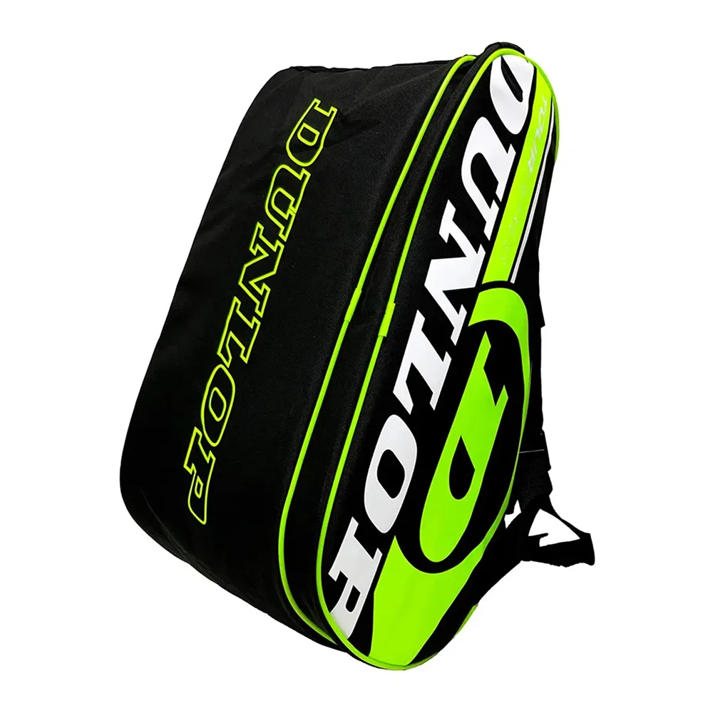 Dunlop Sports Bag Tour Intro Yellow — bright medium padel sports bag for training - image 3