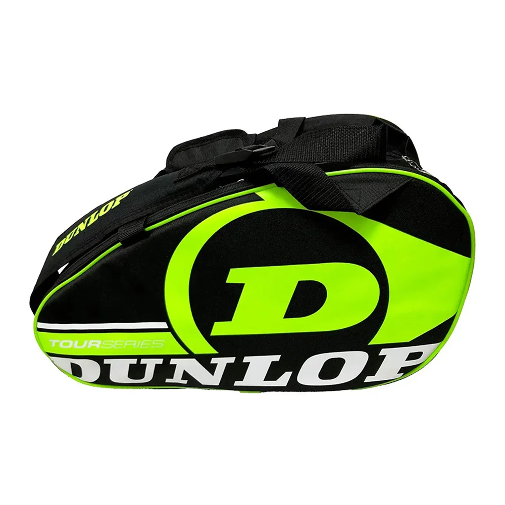 Dunlop Sports Bag Tour Intro Yellow — bright medium padel sports bag for training - image 4
