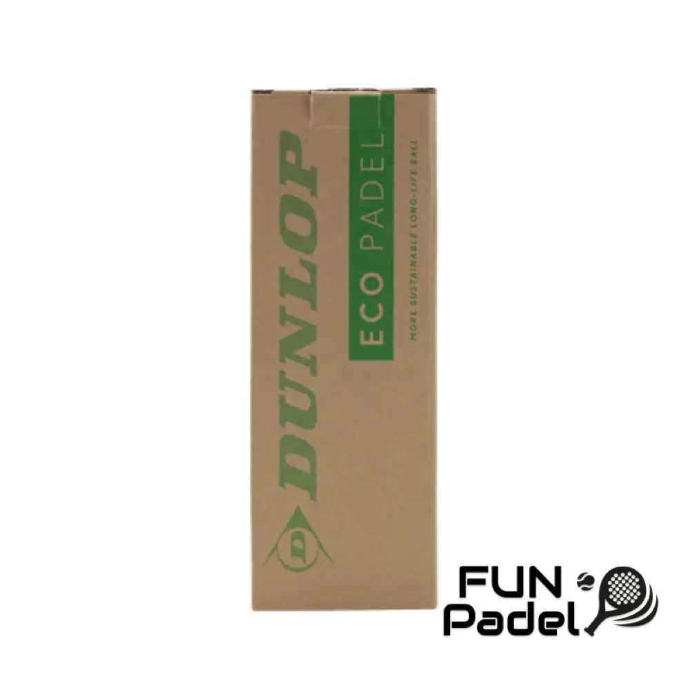 Dunlop ECO Padel Balls - Tube with 3 Pressureless Padel Balls - image 2