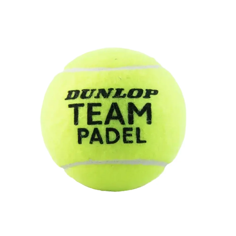 Dunlop TEAM Padel Balls Tubo – Bolas de padel de qualidade, Pack de 3 - imagem 3
