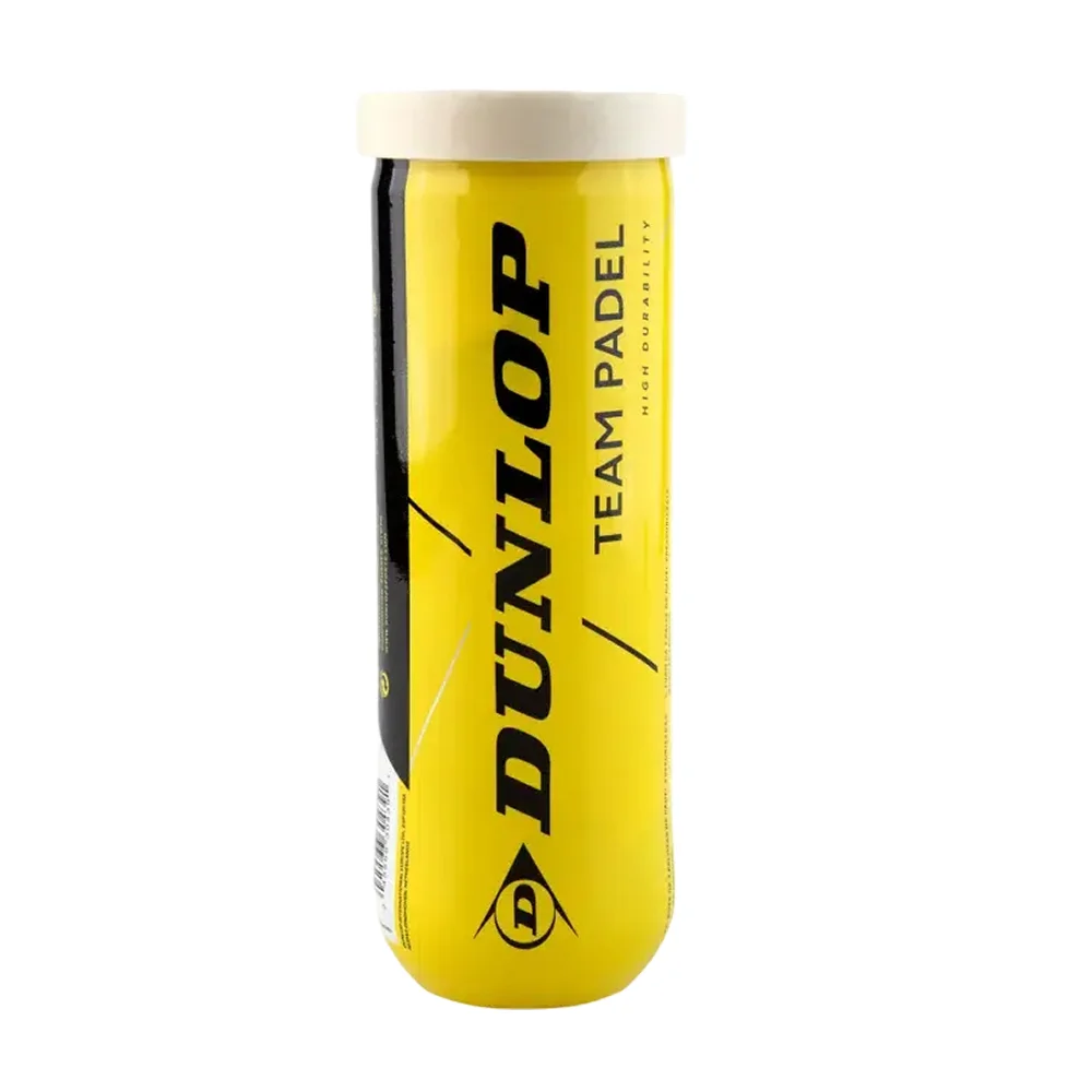 Dunlop TEAM Padel Balls Tubo – Bolas de padel de qualidade, Pack de 3 - imagem 2
