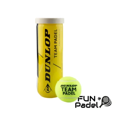 Dunlop TEAM Padel Balls - Tube 