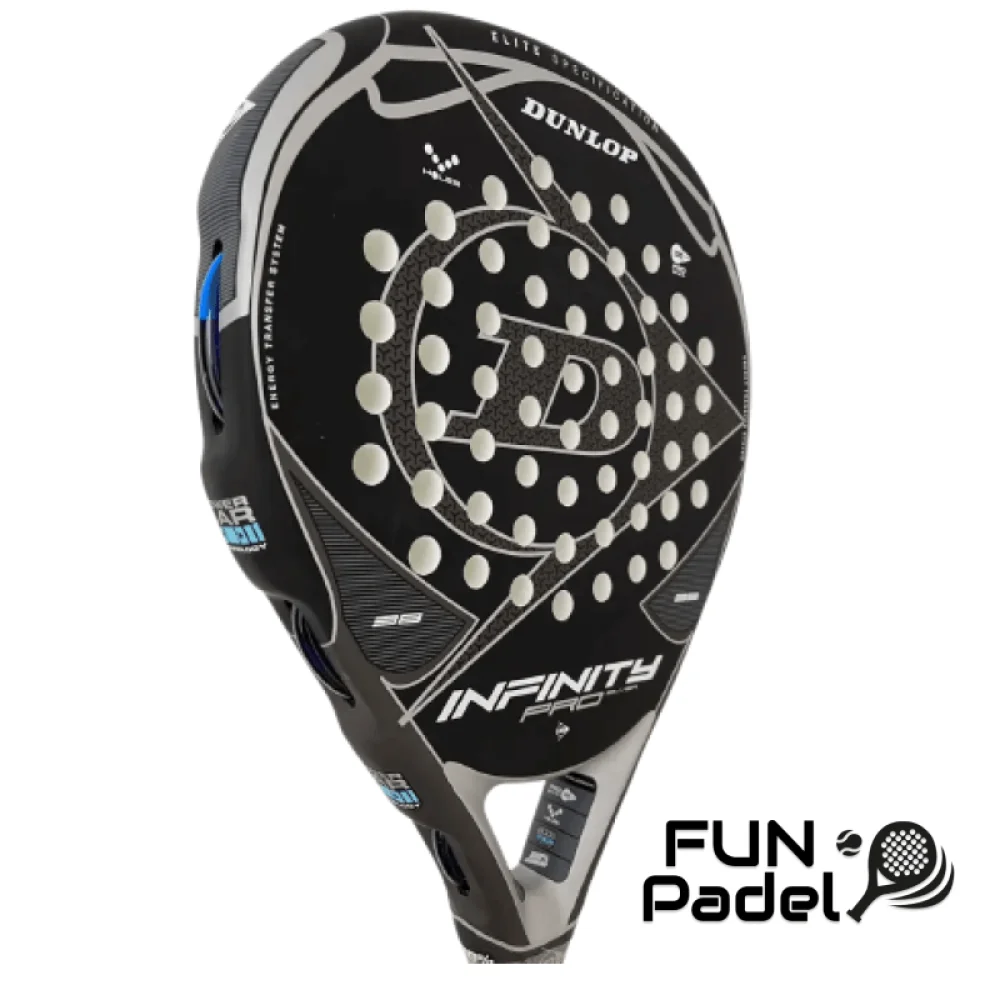 unlop Infinity Pro Silver 623968 OFP – racket for control and precision | Fun Padel - image 2