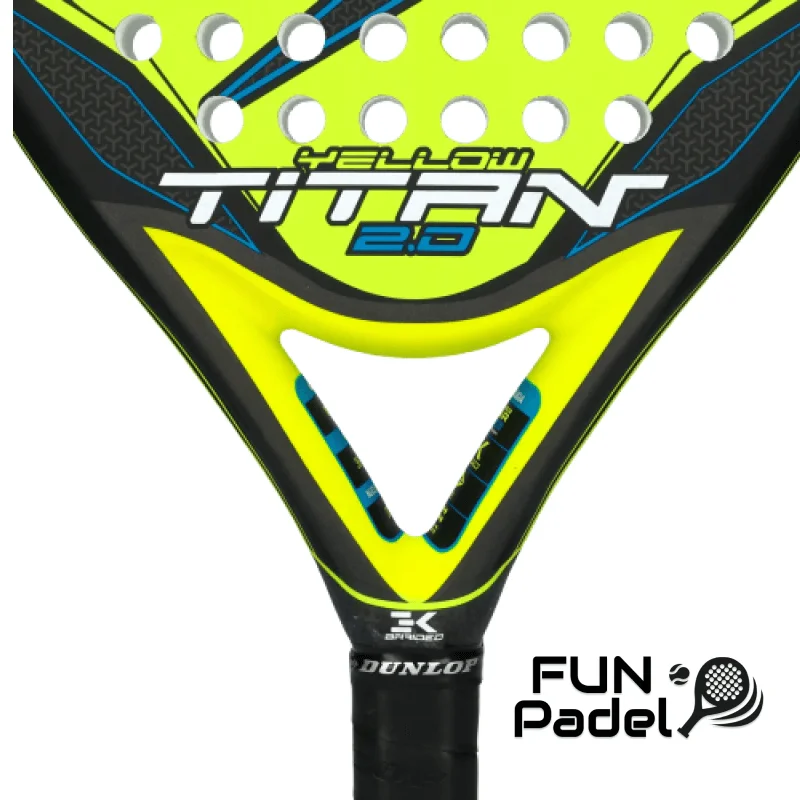 Dunlop Titan 2.0 Yellow Blue — versatile power and soft game feel - image 5