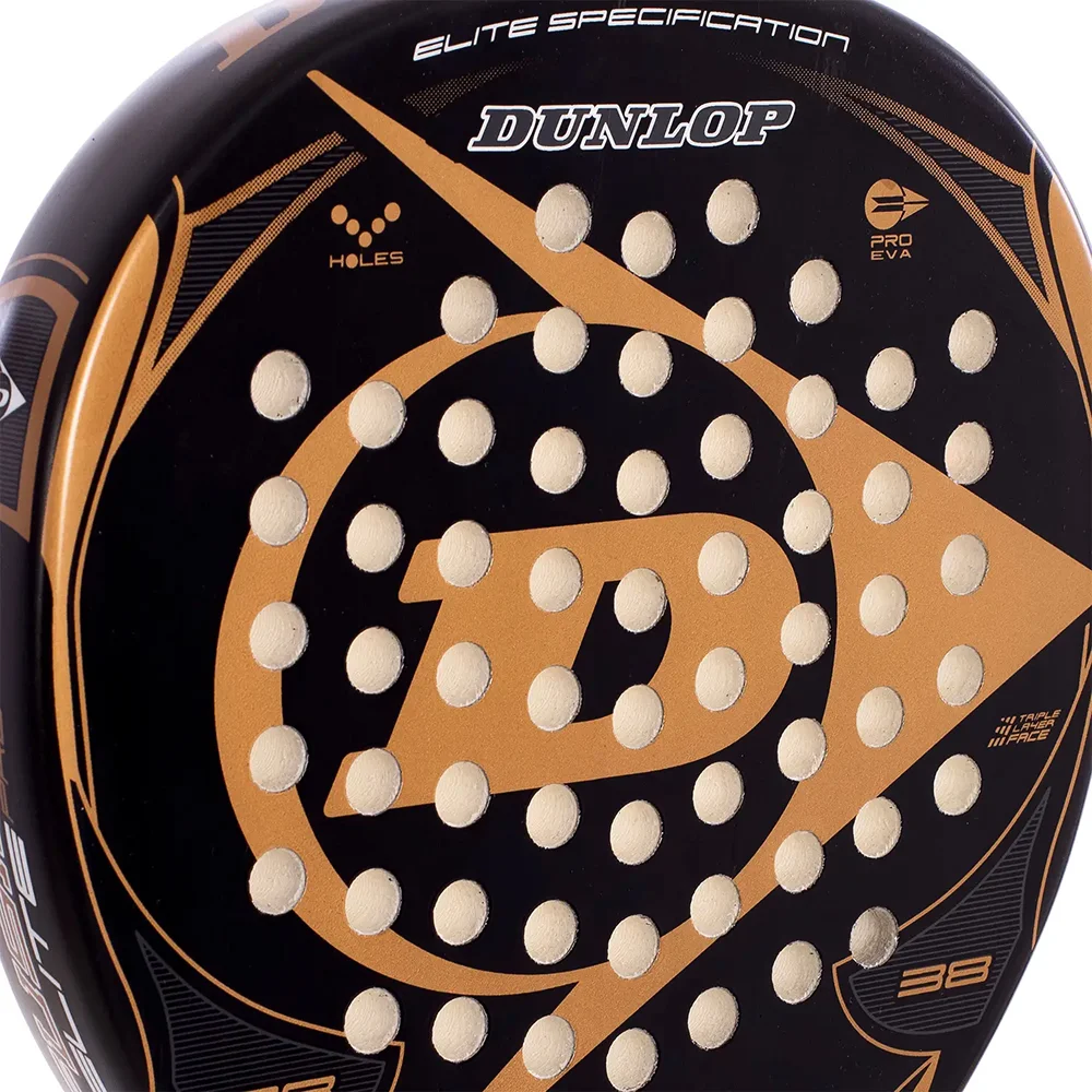 Dunlop Fusion Elite Pro Oro — raquete profissional com zona de impacto ampliada para maior controlo - imagem 6