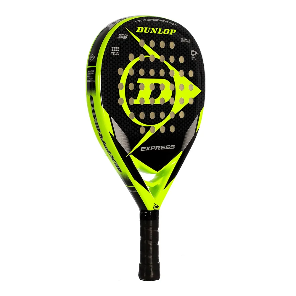 Dunlop Express Black/Yellow – controlo, conforto e precisão em cada pancada - imagem 5