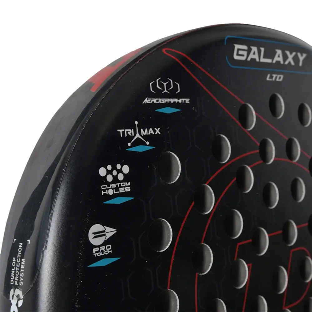 Raquete de padel Dunlop Galaxy – raquete equilibrada com Tri-Max e DPS para nível intermédio e avançado - imagem 3