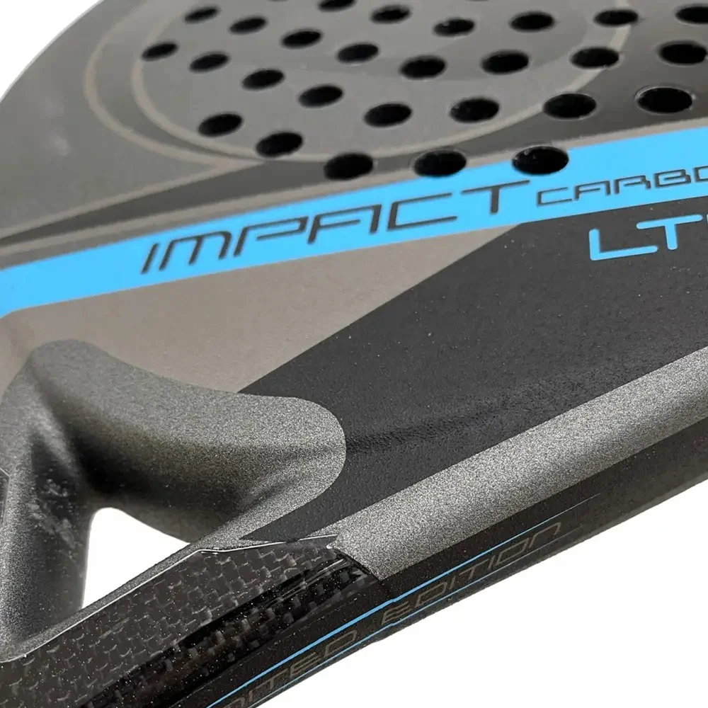 Edição limitada Dunlop Impact Carbon PRO LTD Blue — raquete de padel com potência e controlo - imagem 2