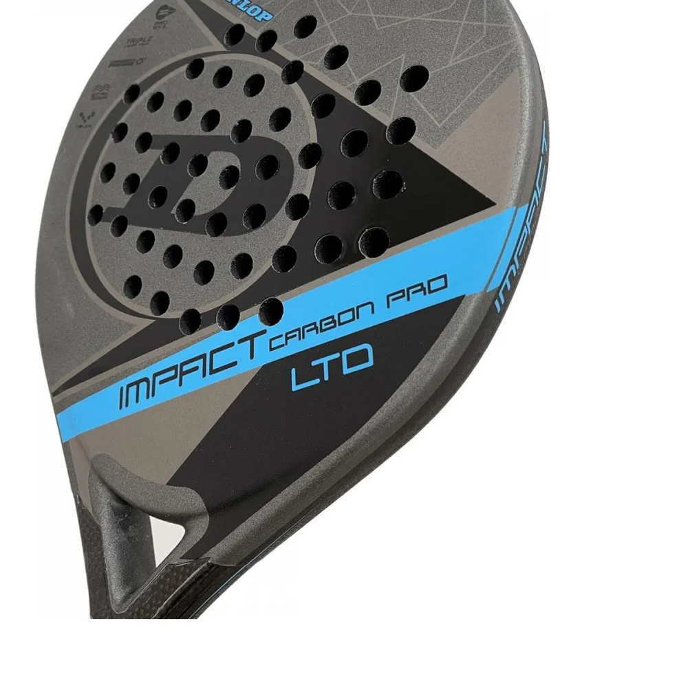Edição limitada Dunlop Impact Carbon PRO LTD Blue — raquete de padel com potência e controlo - imagem 5
