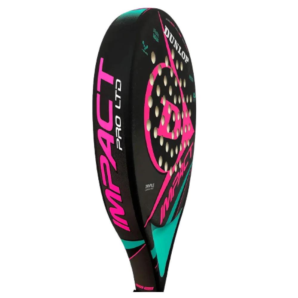 Raquete de padel Dunlop Impact Pro HL PINK – Controlo e conforto para jogadores amadores - imagem 2