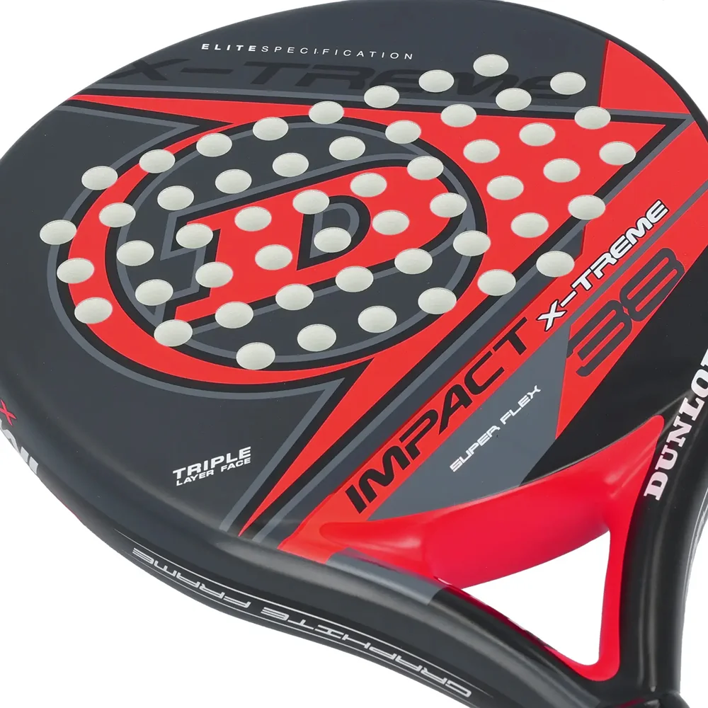 Dunlop Impact HL RED 623990 OFP — raquete de padel com potência explosiva e controlo - imagem 3