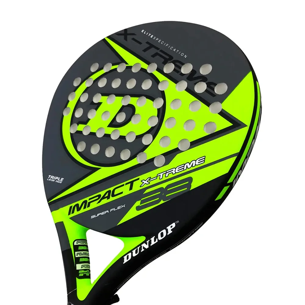 Raquete de padel Dunlop Impact HL Yellow 623989 OFP — controlo, conforto e estilo - imagem 3