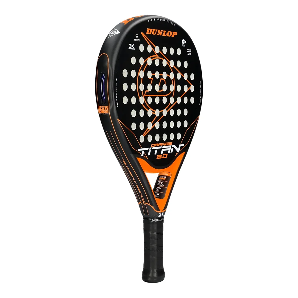 Dunlop Titan 2.0 Orange – raquete de padel universal para jogadores de nível intermédio. - imagem 3