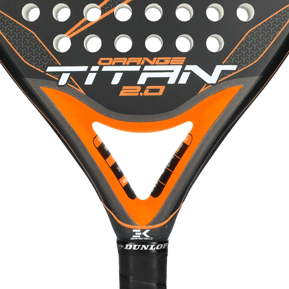 Dunlop Titan 2.0 Orange – raquete de padel universal para jogadores de nível intermédio. - imagem 5