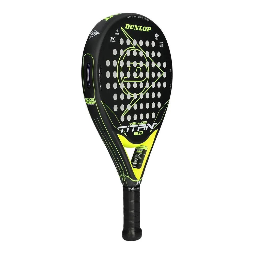 Dunlop Titan 2.0 Yellow — raquete de padel para um jogo versátil - imagem 4