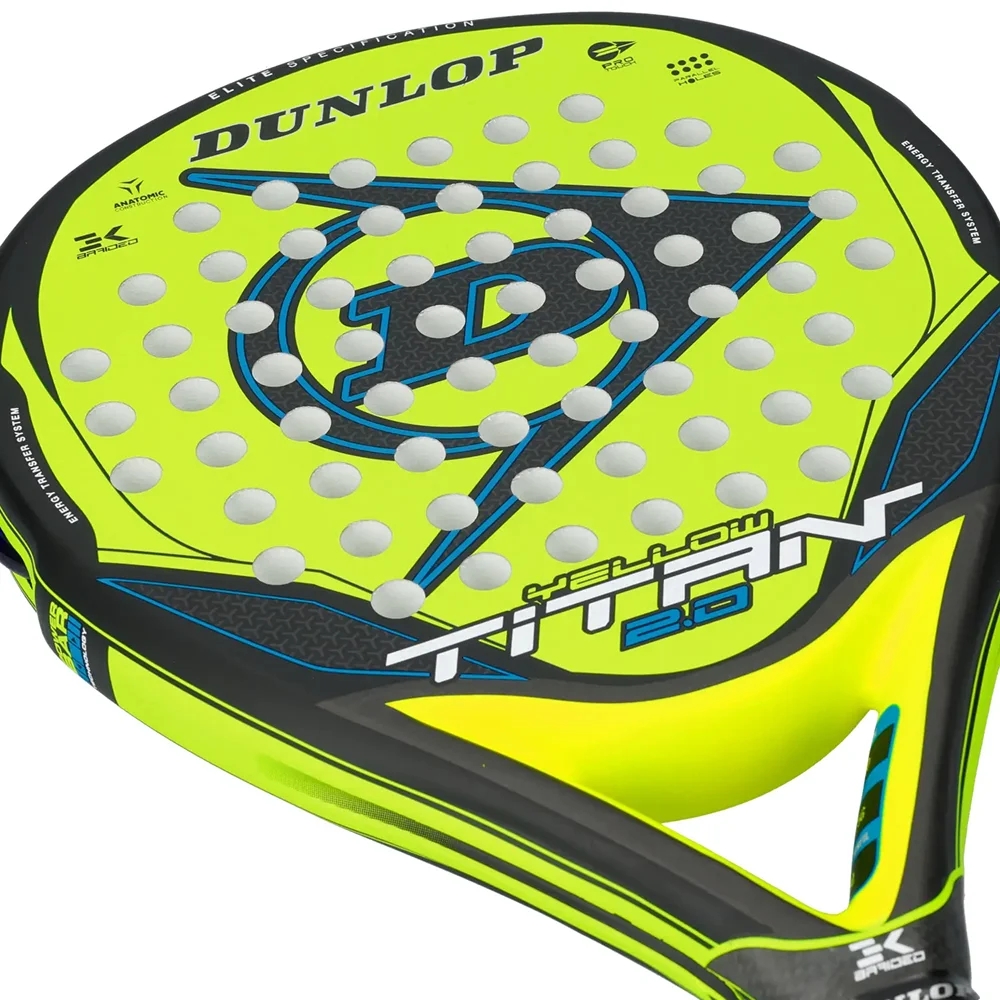 Dunlop Titan 2.0 Yellow Blue — potência versátil e sensação suave em jogo - imagem 7