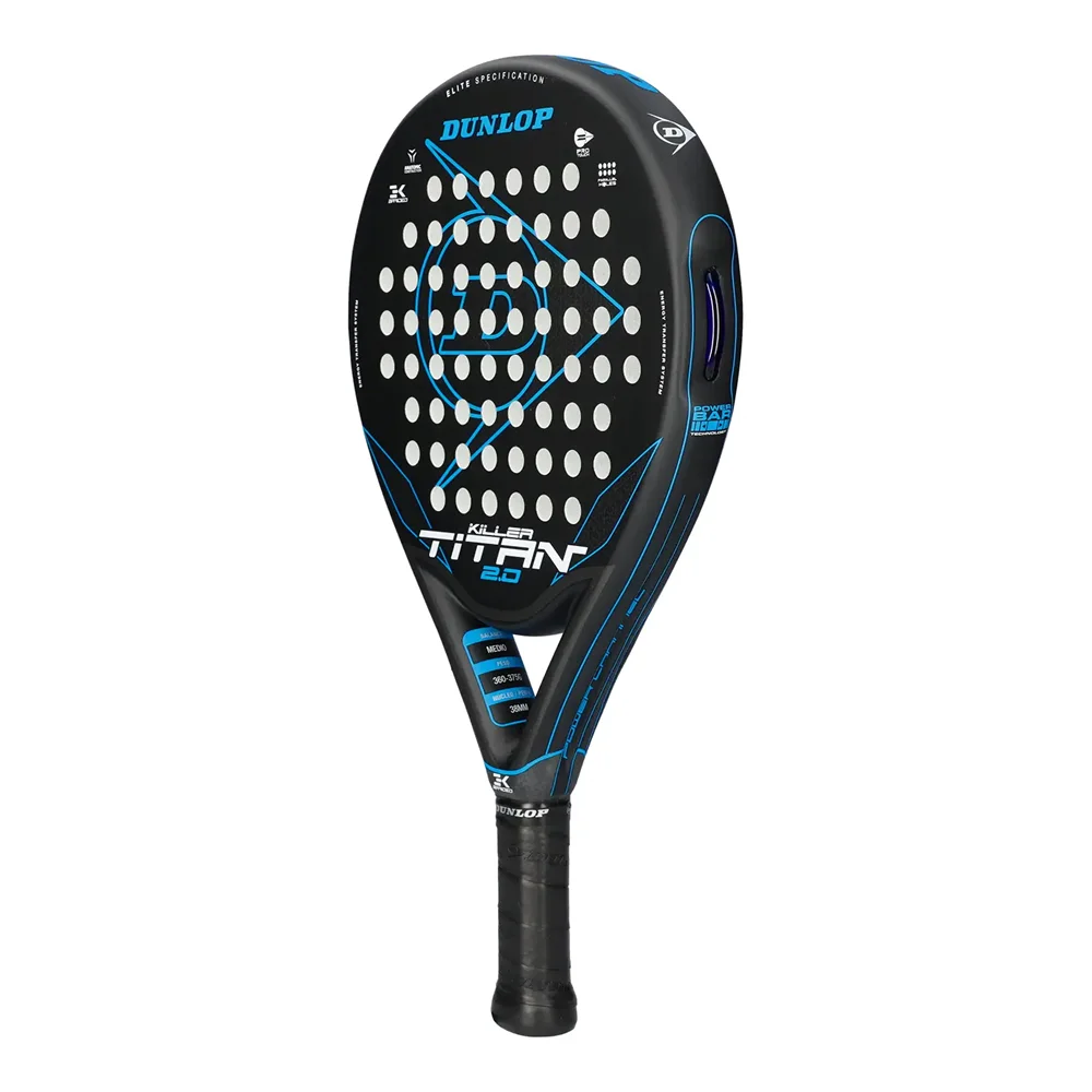 Dunlop Titan Killer 2.0 (2024) — raquete híbrida oversize poderosa para padel | Fun Padel - imagem 2