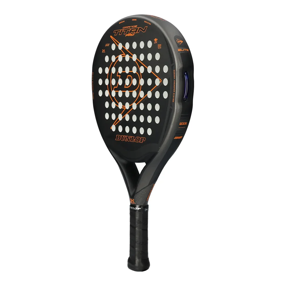 Dunlop Titan Pro Orange 2024 — raquete de padel com potência e controlo - imagem 2