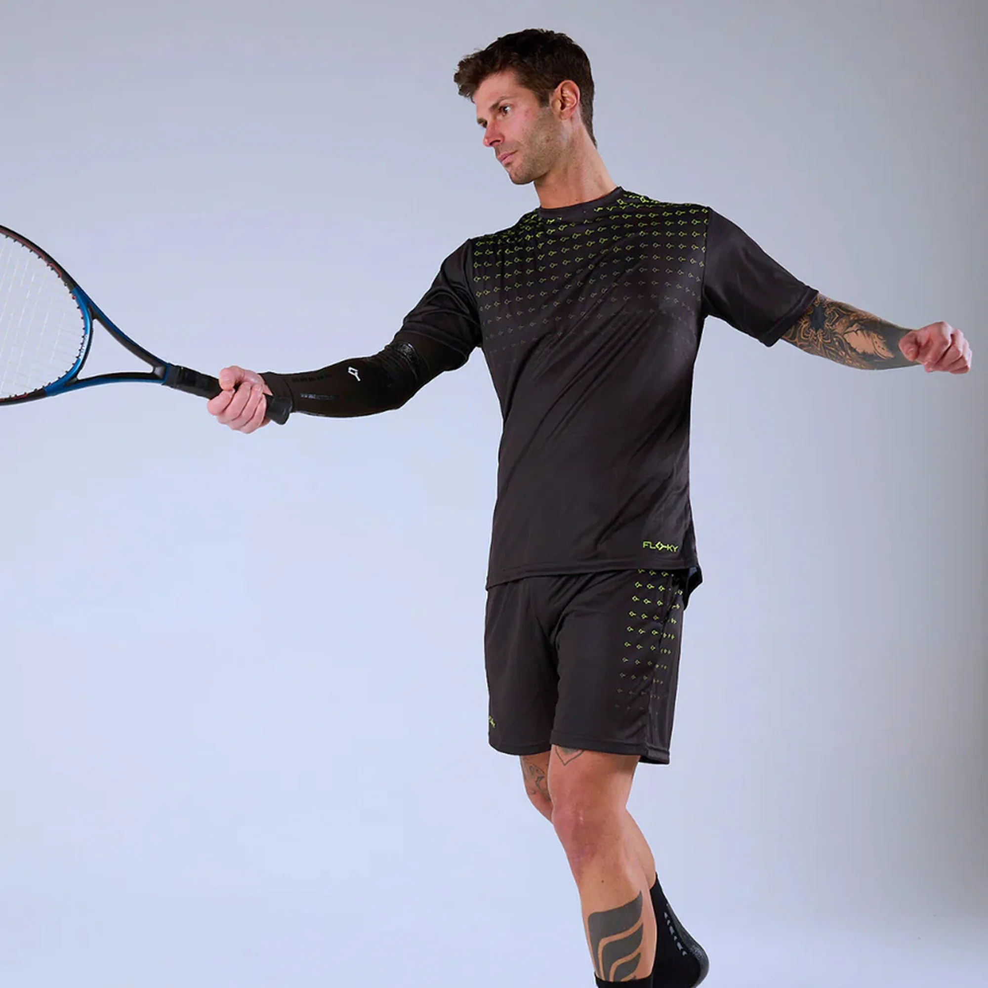 Floky NO STRAIN sleeve Black XXL – Biomechanical Elbow & Forearm Support - image 8