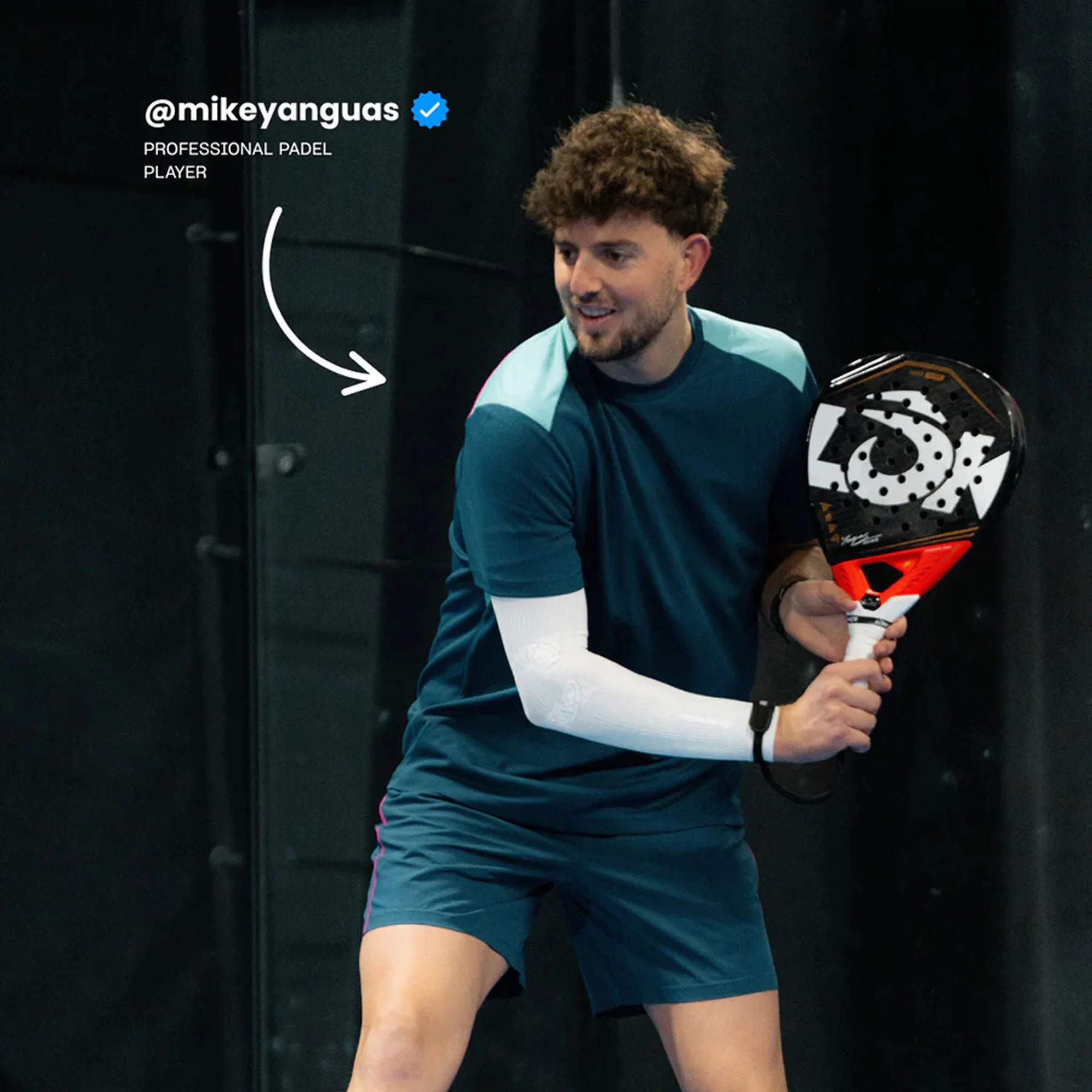 Floky NO STRAIN sleeve White L-XL – Biomechanical Elbow & Forearm Support - image 6