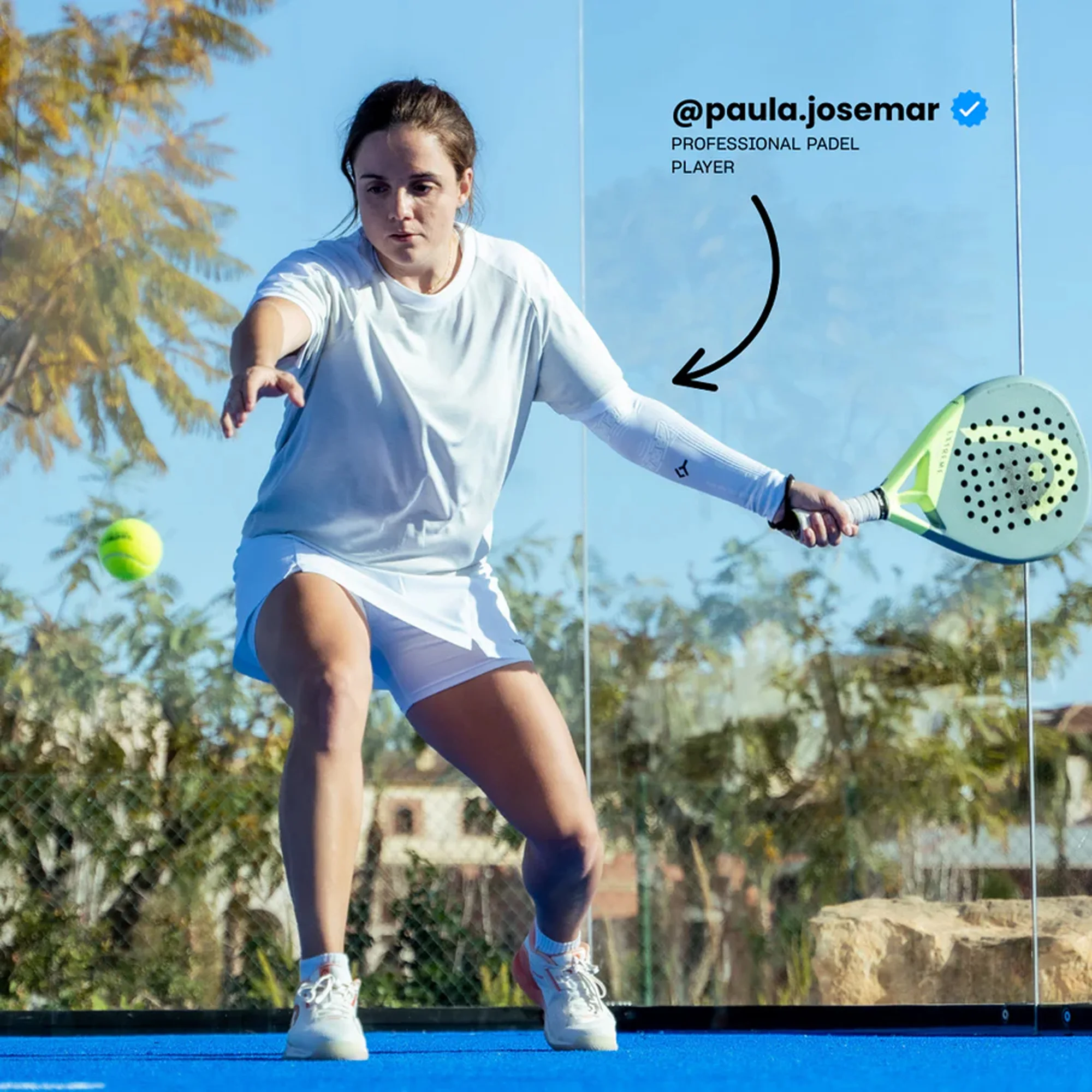 Floky NO STRAIN sleeve White L-XL – Biomechanical Elbow & Forearm Support - image 7