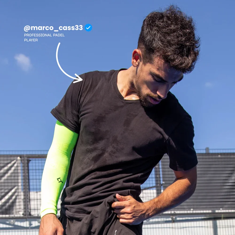 Floky NO STRAIN sleeve Yellow XS-S Biomechanical Elbow & Forearm Support - image 4