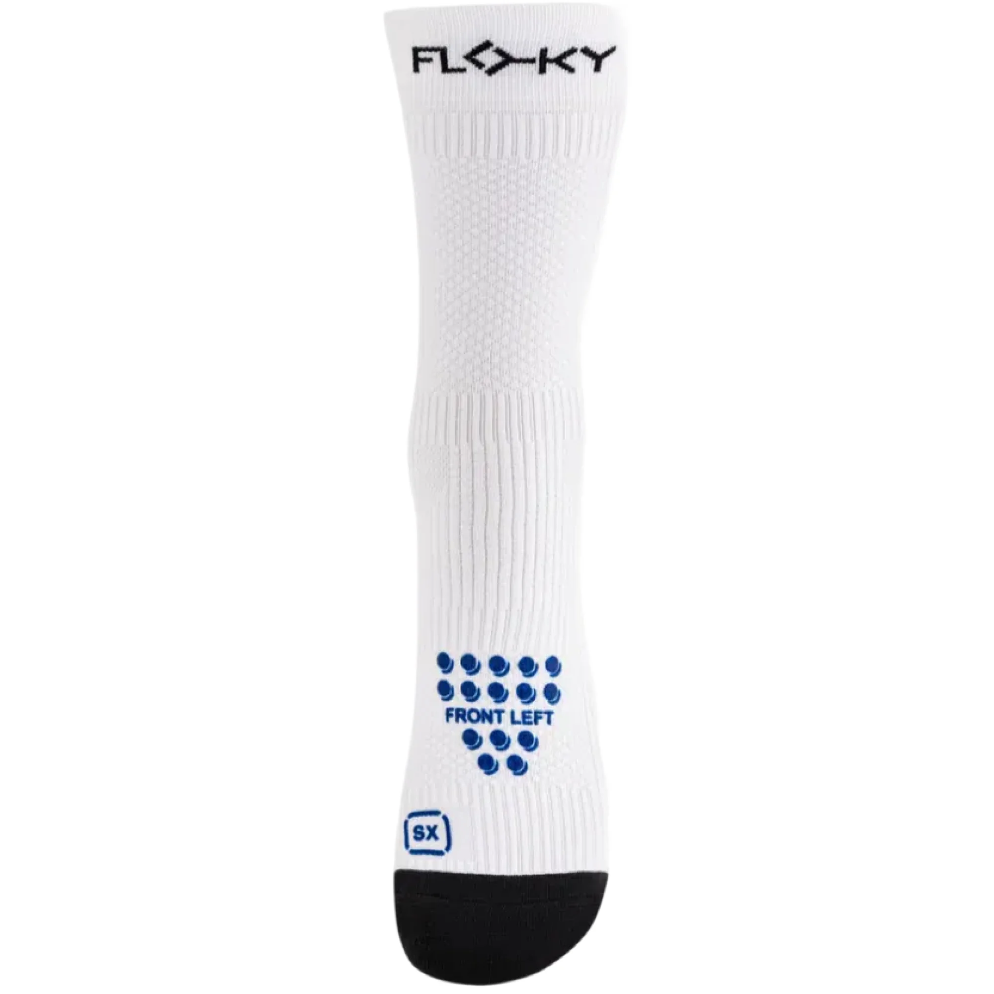 Floky S-Mash 3D Socks White Blue — Meias Unissexo para Padel, Ténis e Pickleball - imagem 3