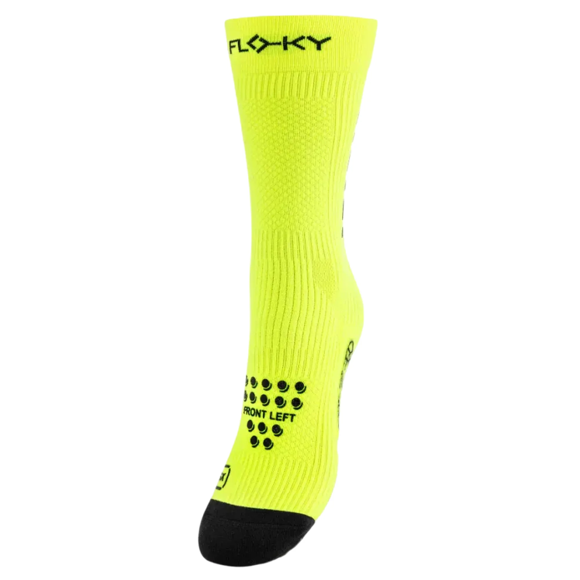 Floky S-Mash 3D Socks Yellow — Meias Unissexo para Padel, Ténis e Pickleball - imagem 1