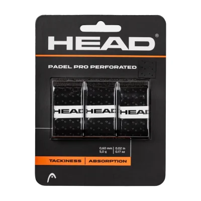 Head Padel Pro Perforated Overgrip Black