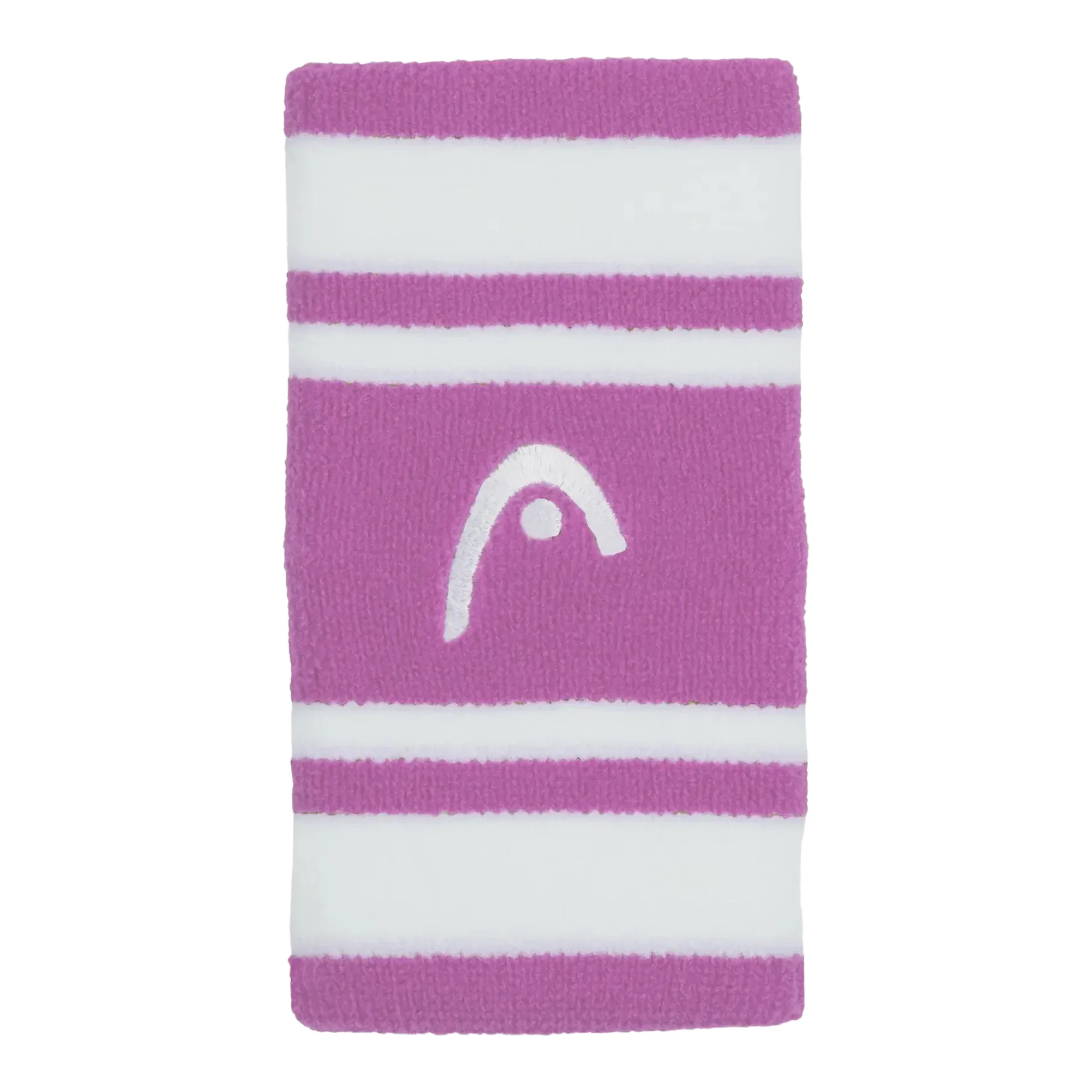 Head Wristband Striped 5 Alight lilac White – Stylish, High-Performance Sports Wristband - image 1