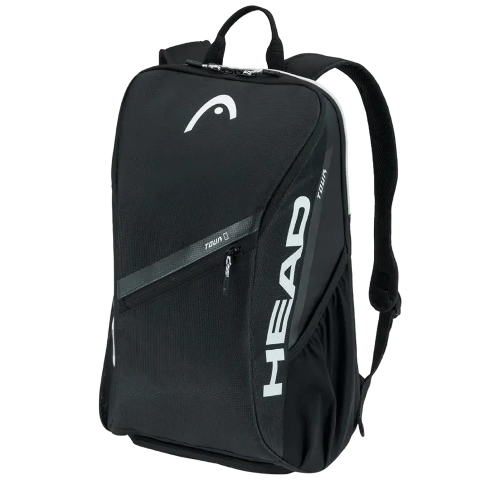 Head Tour Backpack Black 25L 2026 – Mochila de Padel Leve com Compartimento para Sapatilhas - imagem 1