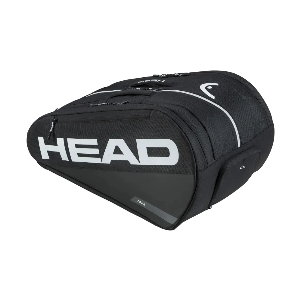 Head Tour Padel Bag L Black 2026 – Saco de Padel Profissional para 7 Raquetes - imagem 1
