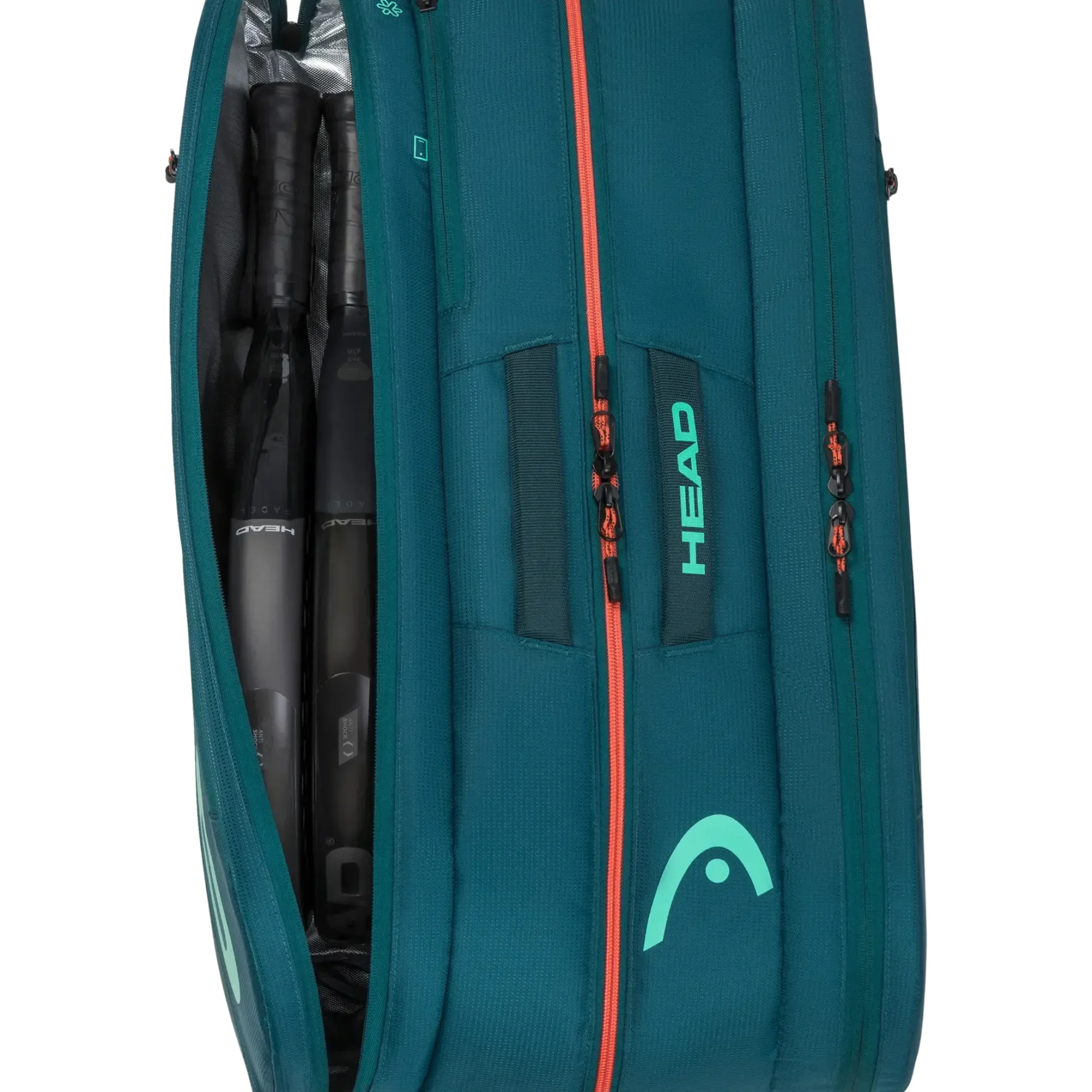 Head Tour Padel Bag L Dark Green 2026 – Saco de Padel Profissional para 7 Raquetes - imagem 3