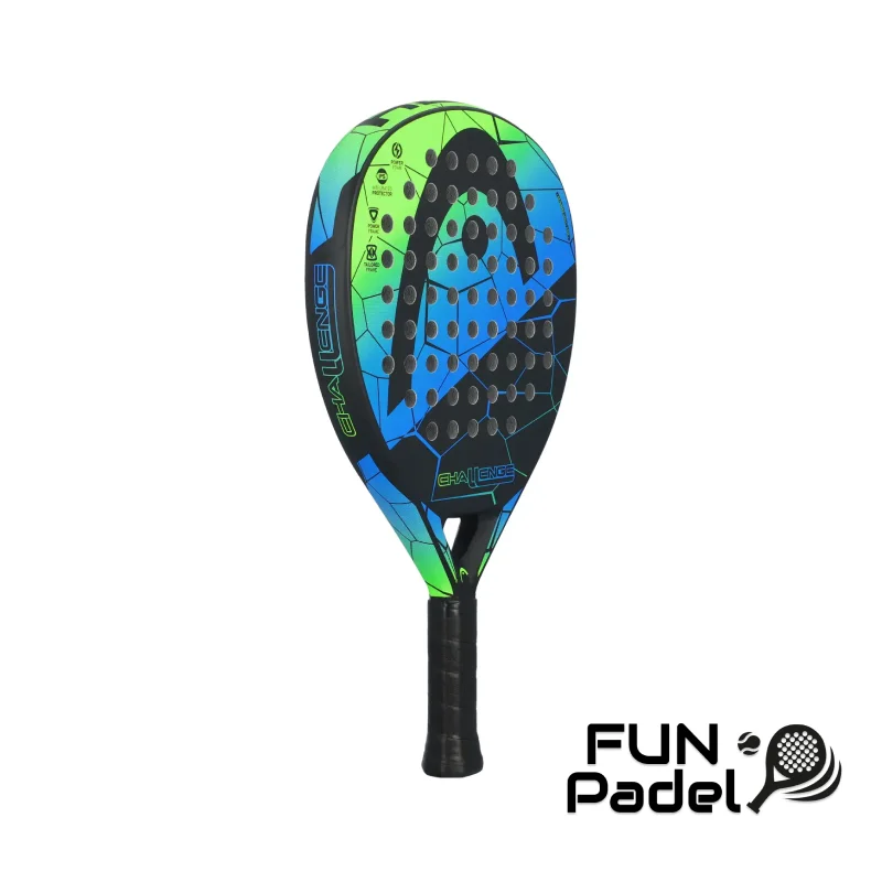 Raquete de Padel Head Challenge Blue and Green – Para Iniciantes e Intermédios - imagem 3