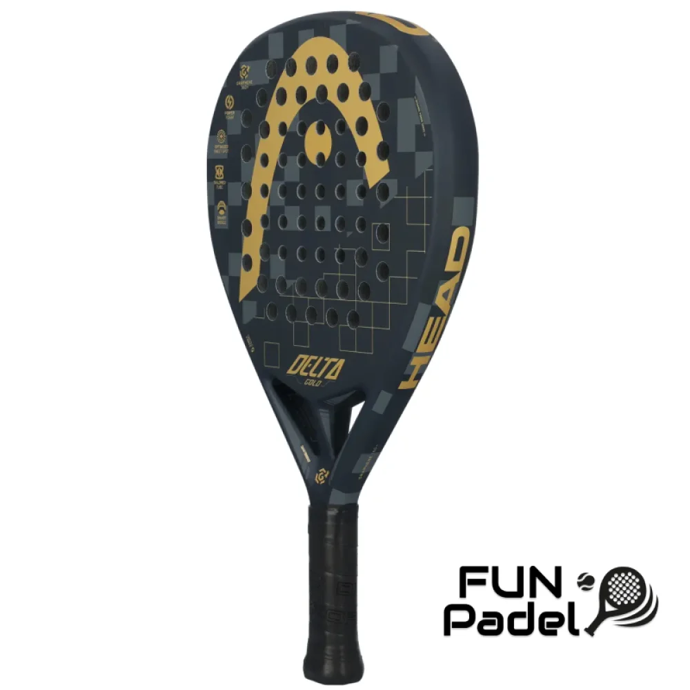 Head Graphene 360 Delta Gold – Raquete de Padel de Potência Avançada - imagem 2