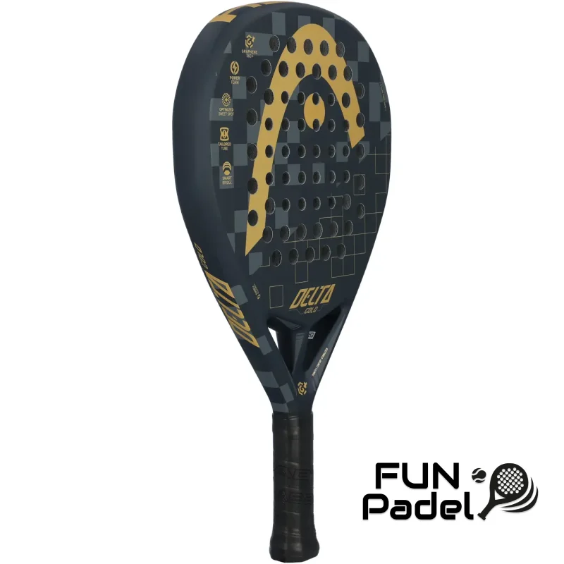 Head Graphene 360 Delta Gold – Raquete de Padel de Potência Avançada - imagem 3