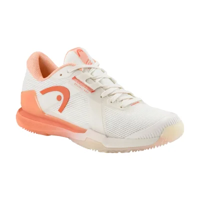 Head Sprint PRO 4.0 Women's Chalk White Coral